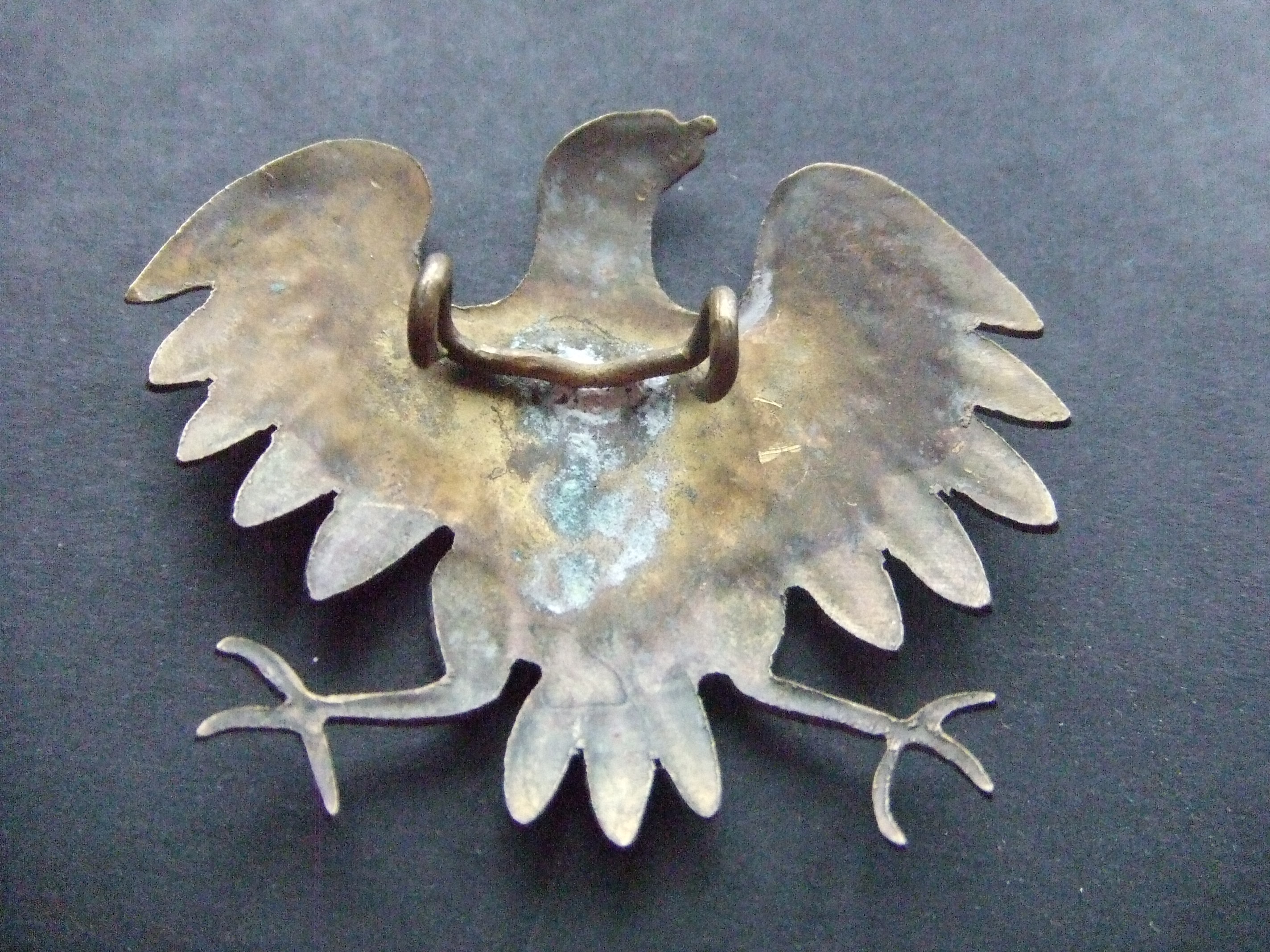 Duitse adelaar oorlog embleem bronskleurig (2)